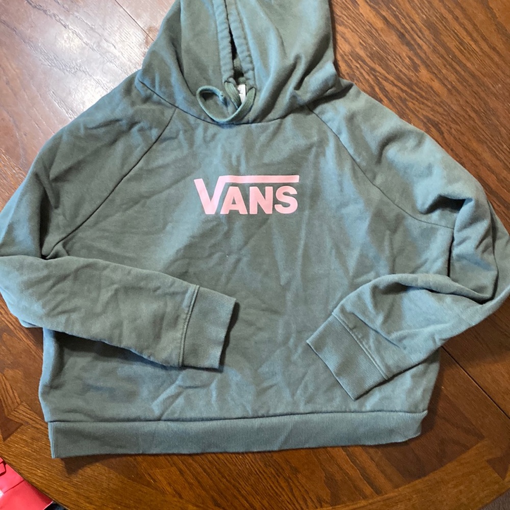 Like new vans crop hoodie.